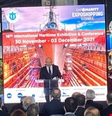 Gemi Yat ve Hizmetleri İhracatçıları Birliği Başkanı Sayın Cem Seven  Expomaritt Exposhipping Fuarı'nda Açılış Konuşmasını Gerçekleştirdi